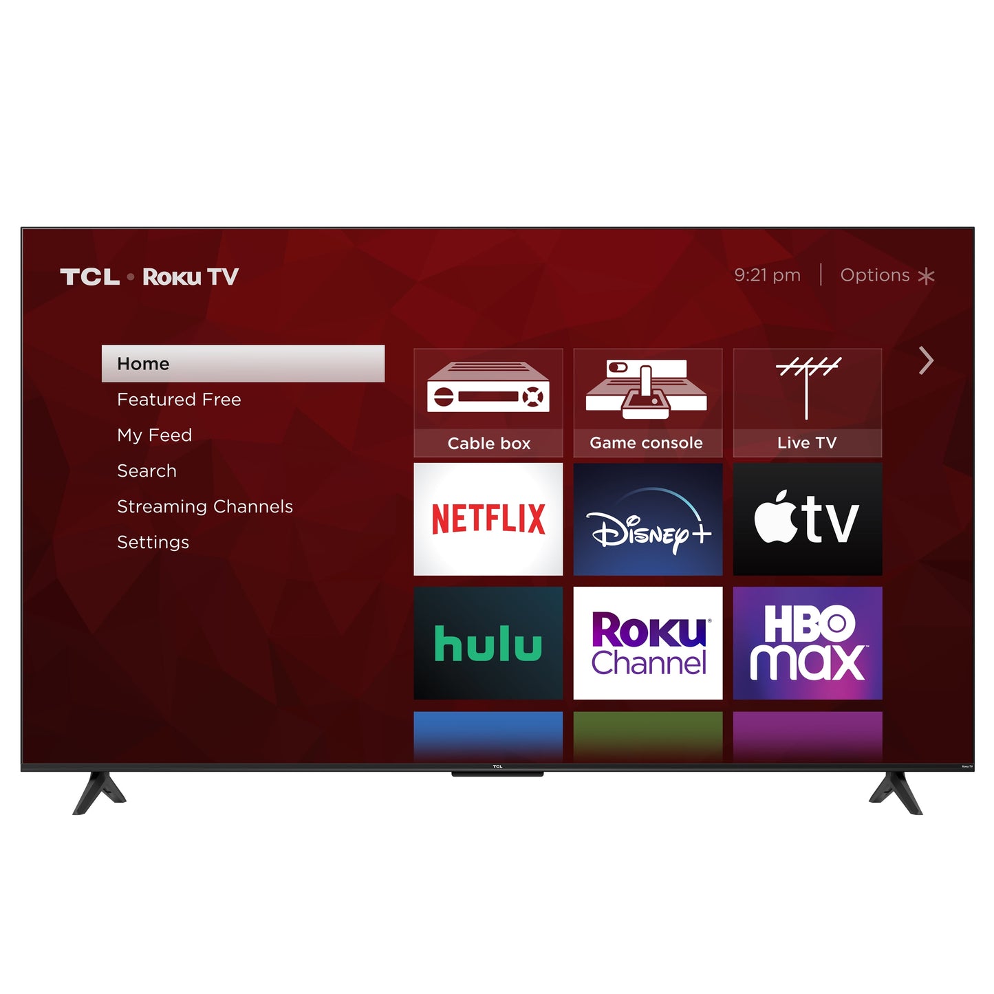 65” Class S4 (65S451) 4K UHD HDR Smart TV with Roku TV